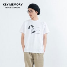 【KEYMEMORY鎌倉】GrenouilleイラストTシャツ WHITE サイズ2