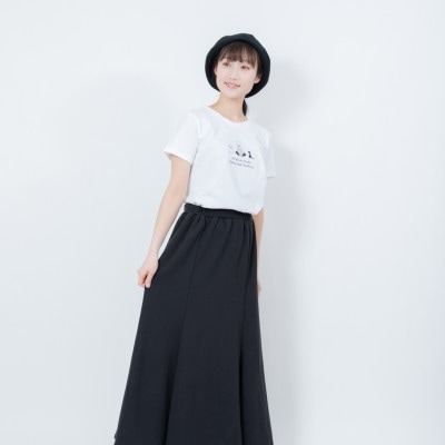 【KEYMEMORY鎌倉】TIMEイラストTシャツ　WHITE　サイズ0