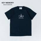 【KEYMEMORY鎌倉】TIMEイラストTシャツ　NAVY　サイズ1