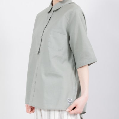 リネンドルマンシャツ GREEN
