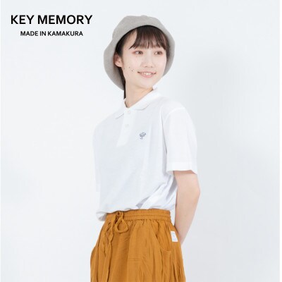 KMポロシャツ WHITE　サイズ1