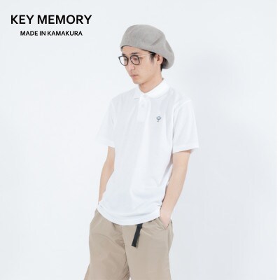 KMポロシャツ WHITE　サイズ2