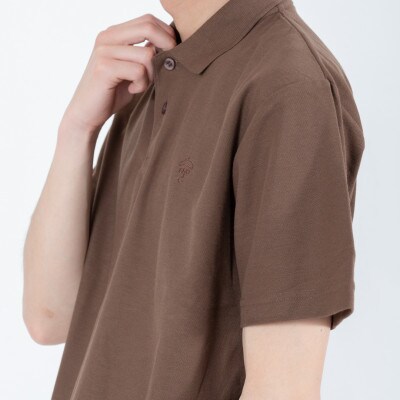 KMポロシャツ BROWN　サイズ2