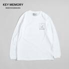 ウィンドーイラストロングTシャツ　WHITE　サイズ0