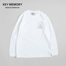 ウィンドーイラストロングTシャツ　WHITE　サイズ3 | ふるさと納税のお礼品
