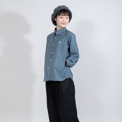 スナップボタンシャツ　BLUE　サイズ1