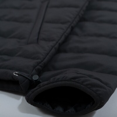 インナーパフジャケット　BLACK　サイズ2