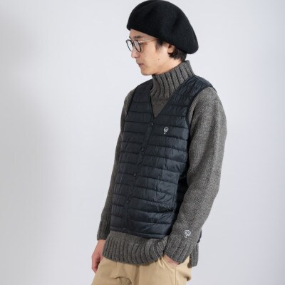 インナーダウンベスト BLACK　サイズ2