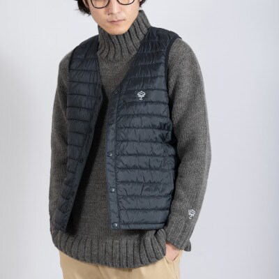 インナーダウンベスト BLACK　サイズ2