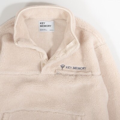 ボアプルオーバー IVORY　サイズ1