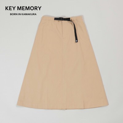 KEYMEMORY鎌倉のクライミングスカート BEIGE