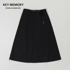 KEYMEMORY鎌倉のクライミングスカート BLACK