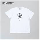 KEYMEMORY鎌倉のキャスケットイラストTシャツ WHITE　サイズ3