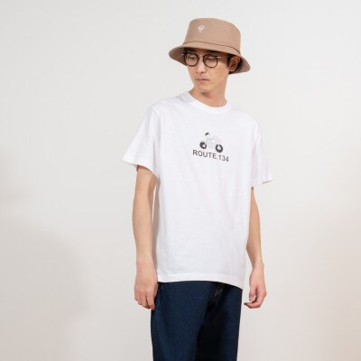 KEYMEMORY鎌倉のルート134イラストTシャツ WHITE サイズ0