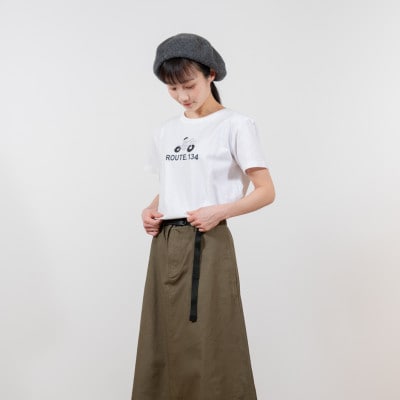 KEYMEMORY鎌倉のルート134イラストTシャツ WHITE サイズ3
