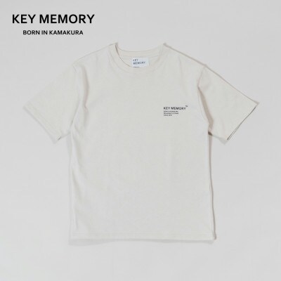KEYMEMORY鎌倉のヘビーコットンTシャツ GREIGE サイズ0