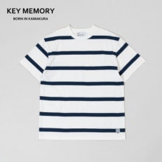 KEYMEMORY鎌倉のボーダーTシャツ WHITE サイズ1