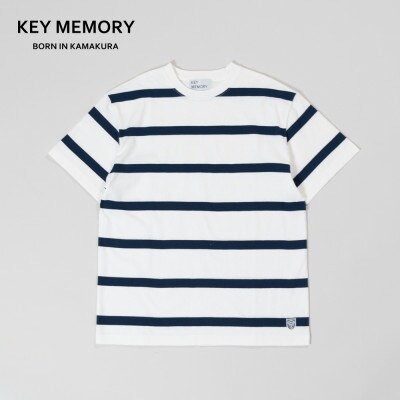 KEYMEMORY鎌倉のボーダーTシャツ WHITE サイズ2