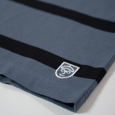 KEYMEMORY鎌倉のボーダーTシャツ BLUEGRAY サイズ0