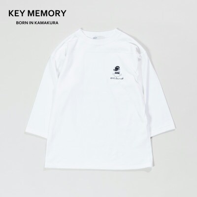 KEYMEMORY鎌倉のBMEイラストTシャツ WHITE サイズ2