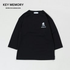 KEYMEMORY鎌倉のBMEイラストTシャツ BLACK サイズ2