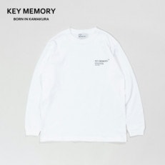 KEYMEMORY鎌倉のTMロングTシャツ WHITE サイズ0