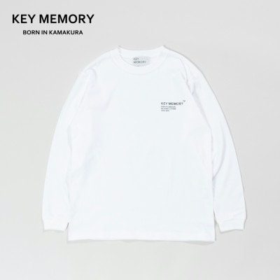 KEYMEMORY鎌倉のTMロングTシャツ WHITE サイズ1