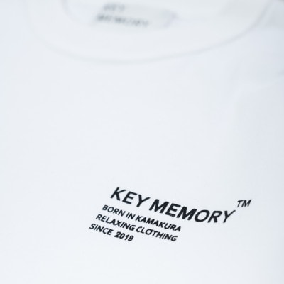 KEYMEMORY鎌倉のTMロングTシャツ WHITE サイズ1