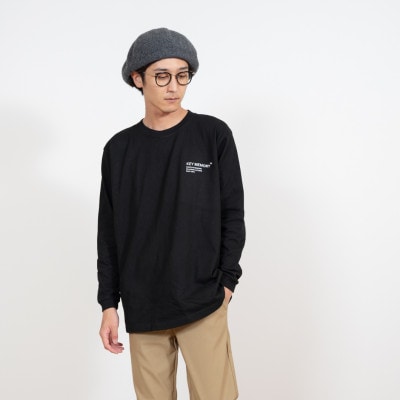 KEYMEMORY鎌倉のTMロングTシャツ BLACK サイズ2