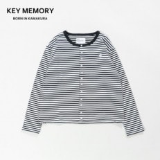 KEYMEMORY鎌倉のスウェットカーデガン STRIPE