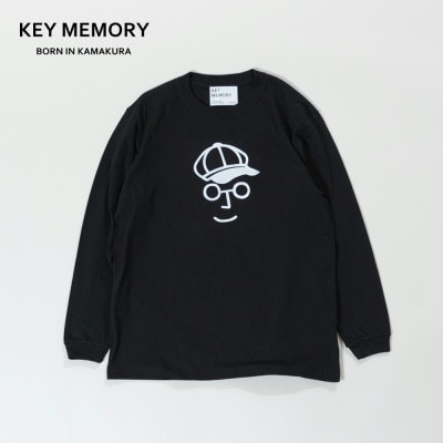 KEYMEMORY鎌倉のキャスケットロングTシャツ BLACK　サイズ3