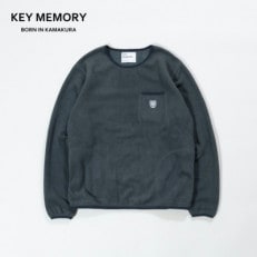 KEYMEMORY鎌倉のフリースプルオーバー C.GRAY サイズ0