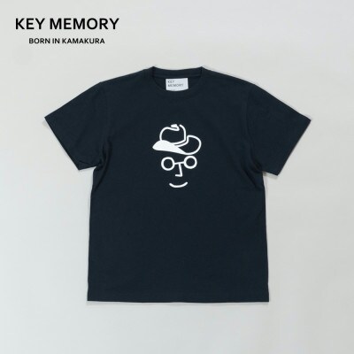 【KEYMEMORY　鎌倉】カウボーイハットTシャツ NAVY サイズ0　1着