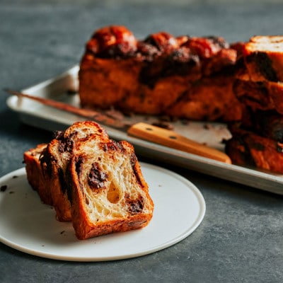 チョコレートクロワッサン食パン「バブカ」　1本