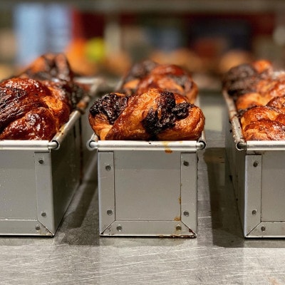 チョコレートバンク チョコレートクロワッサン食パン「バブカ」 1本 冷凍