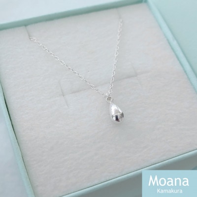 シルバーティアドロップネックレス