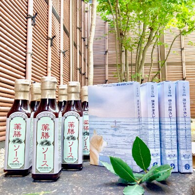 【鎌倉三留商店】薬膳ソース×6本、鎌倉薬膳カレーレトルト×4食