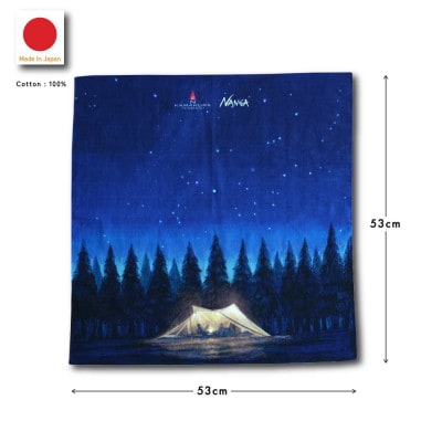 【鎌倉天幕】× NANGA バンダナ -Yozora- 53×53cm (KTMNA-BD)
