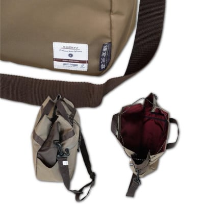 【鎌倉天幕】× AS2OV Nyron Twill 巾着型ショルダーバッグ(KTM-ASNS)　