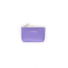 MASSTARD -MINIMAL LEATHER POUCH PETIT-PURPLE