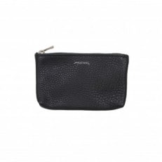 MASSTARD -MINIMAL LEATHER POUCH SMALL- BLACK