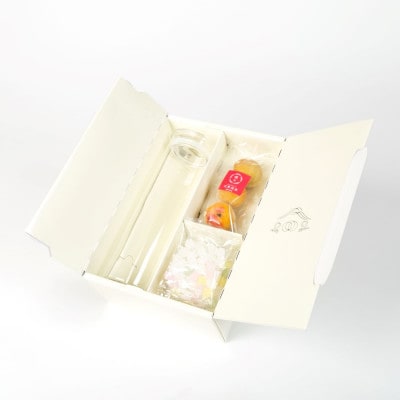 蝶矢梅キットLサイズ(6杯分)　完熟南高×こんぺい糖