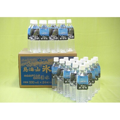 鳥海山氷河水(500ml24本入り)