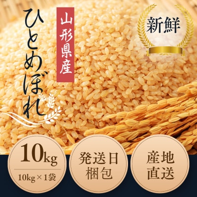 【農薬:栽培期間中不使用】ひとめぼれ　玄米10kg　大粒1.9mm以上厳選 令和7年産
