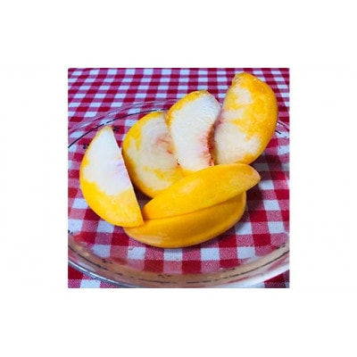 【2026年度発送】♪フルーツ王国山形♪マーブル桃【あか月姫】秀品2kg 7月下旬～8月上旬発送