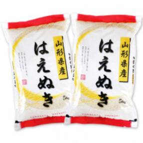令和4年山形県産はえぬき10kg(5kg×2袋)