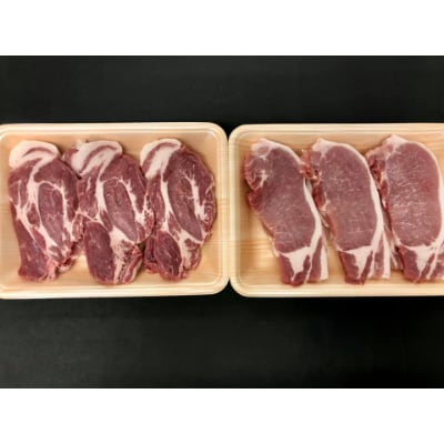 【2023年5月上旬発送】月山maltポーク【とんかつ、トンテキ用】(1200g)