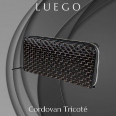 LUEGO Cordovan Tricote コードバン トリコ ラウンド長財布 / ブラック