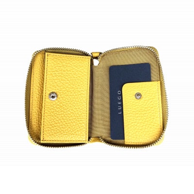 LUEGO Carino ジャバラカードケース(マスタード)