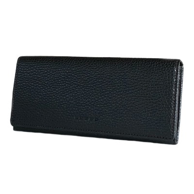 LUEGOのCarino Homme カリーノオム かぶせ付き長財布 / ネイビー
